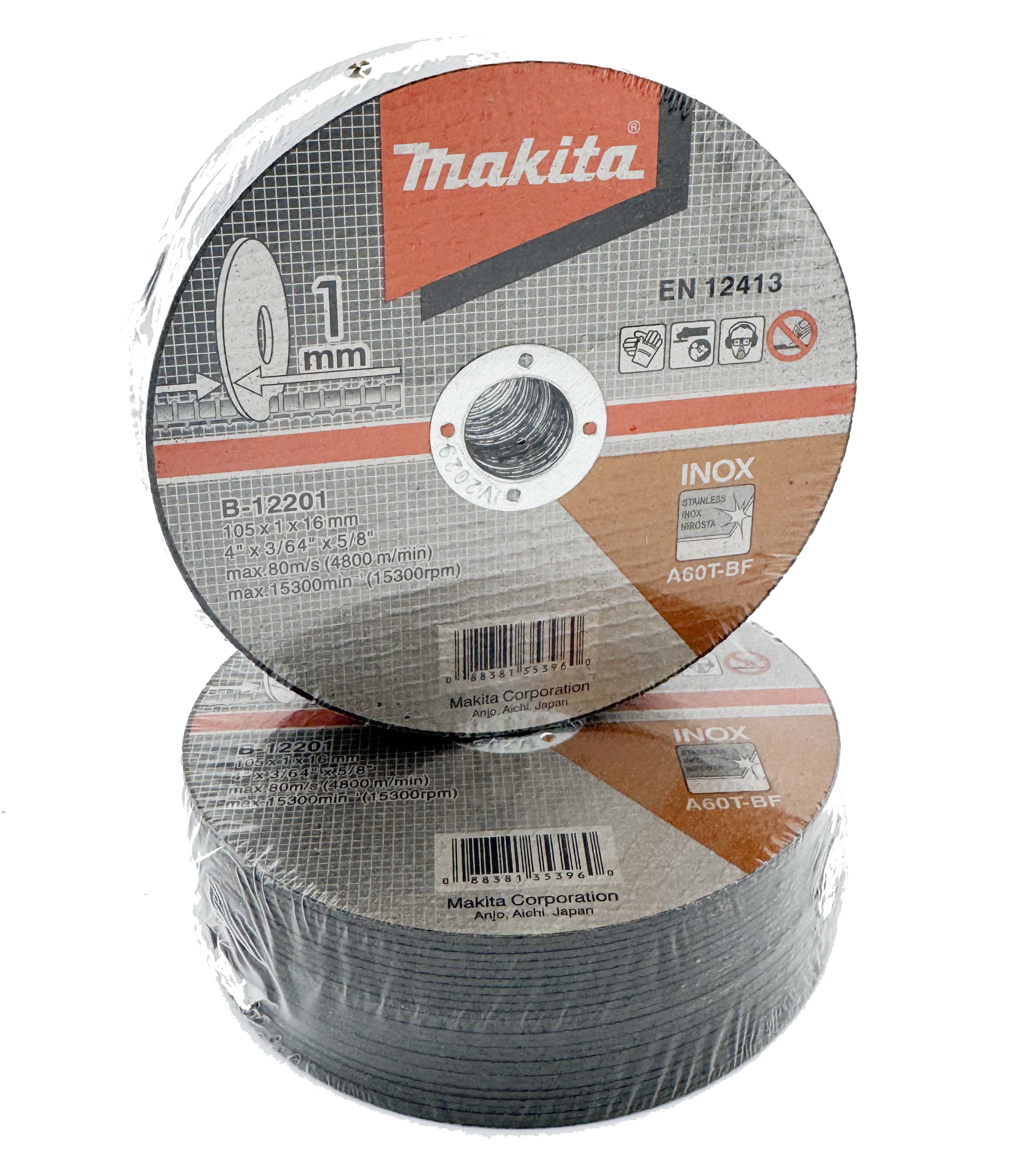 Makita Inox Stainless Steel Metal Cutting Disc 4”