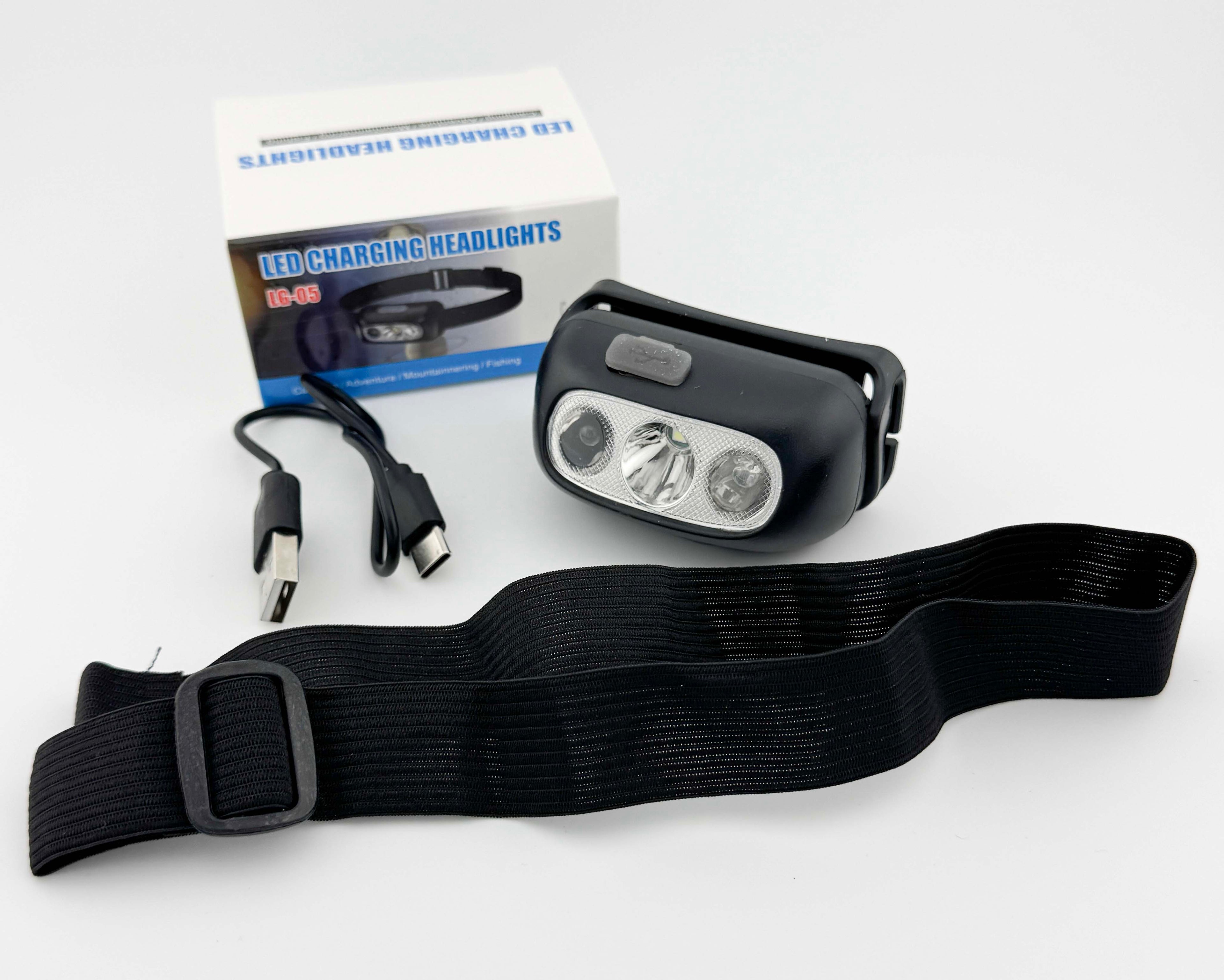 Small Rechargeable Head Torch
