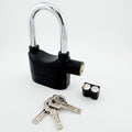 110db Alarm Lock Anti-Theft Padlock for Bicycle Motorcycle Built-in Sensor (Long)
