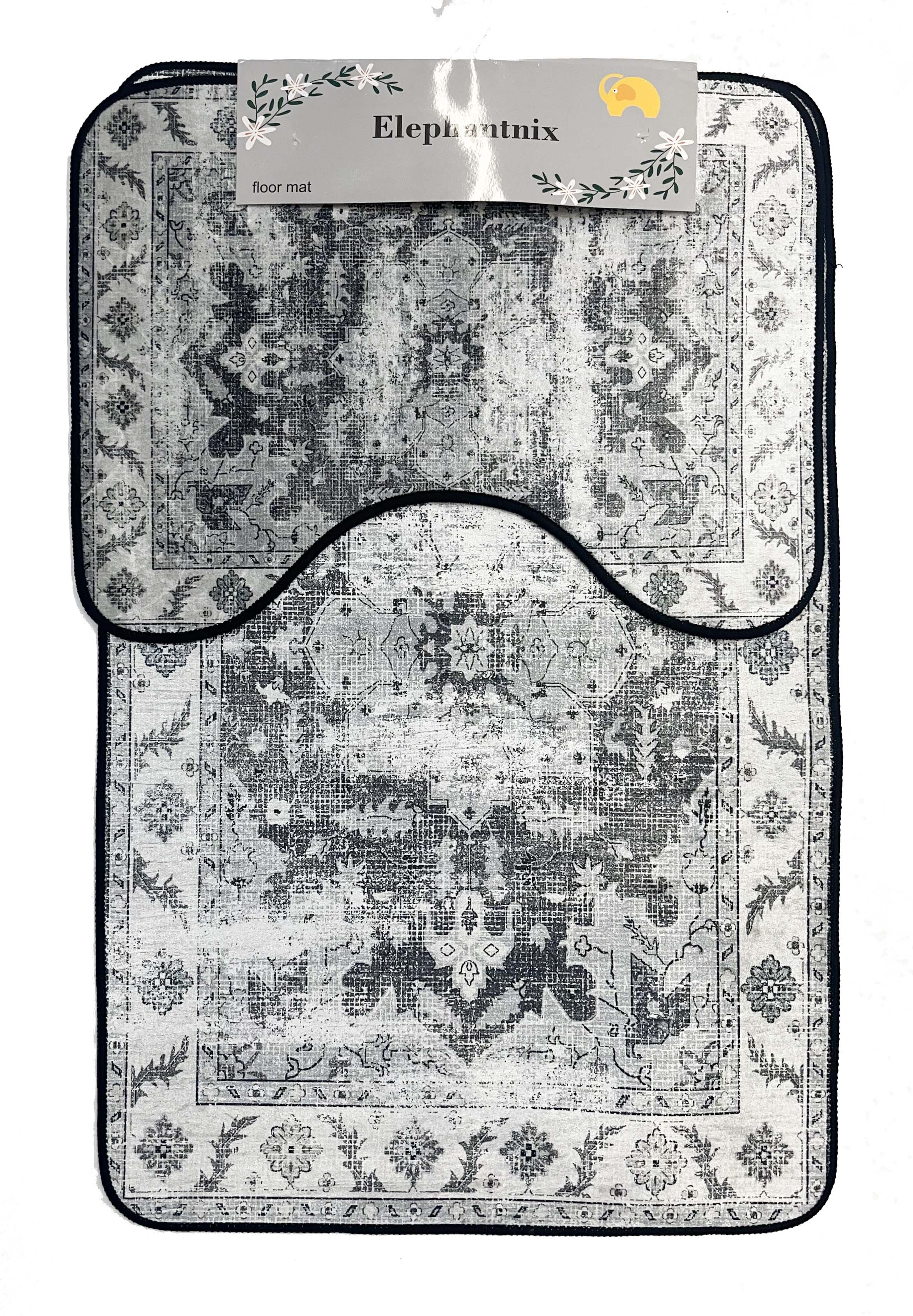 Bathroom Mats 2pcs 50cmx80cm