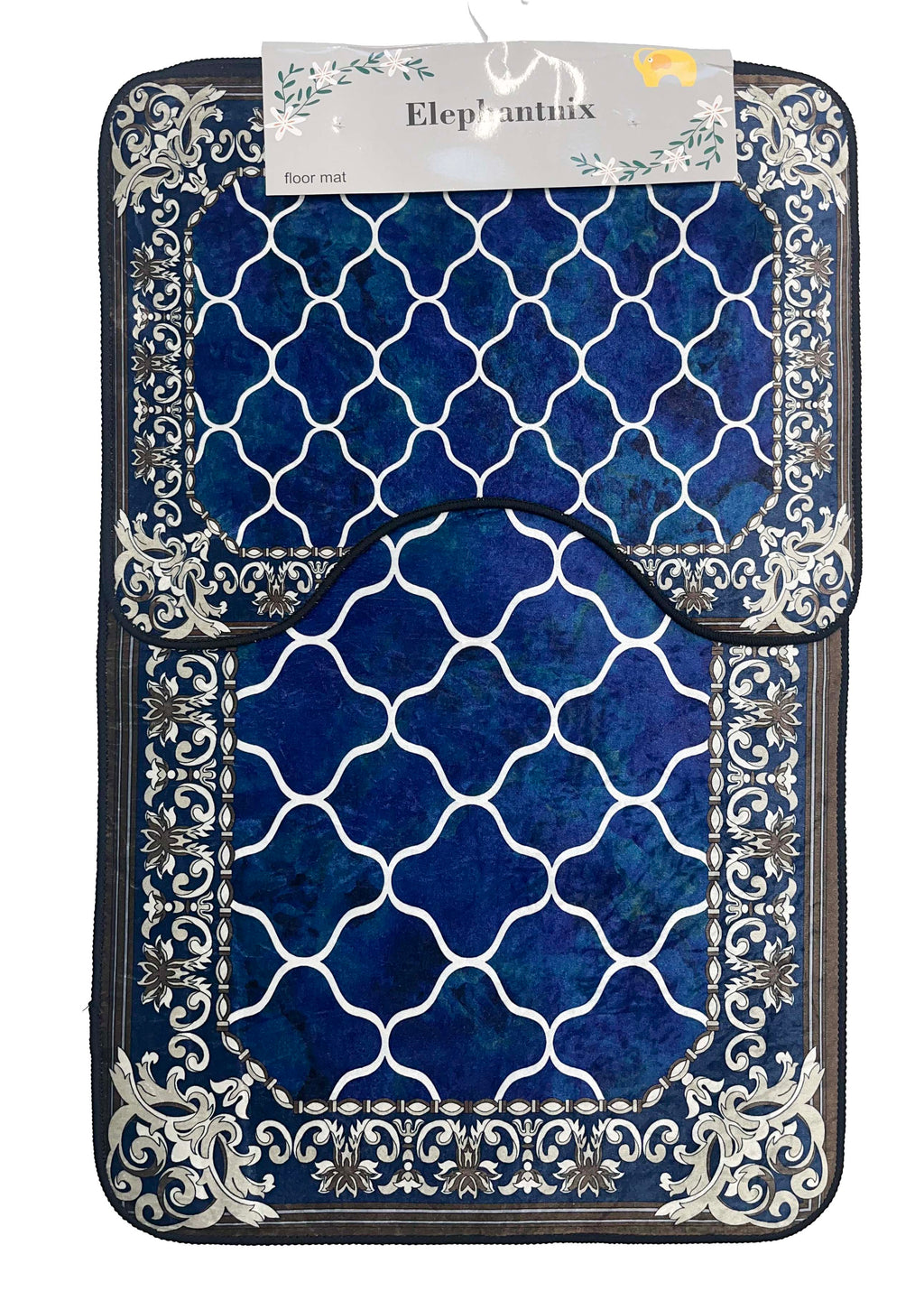 Bathroom Mats 2pcs 50cmx80cm