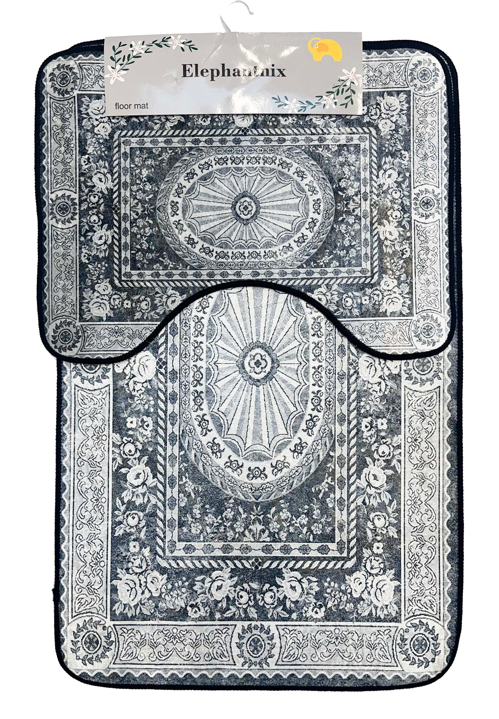 Bathroom Mats 2pcs 50cmx80cm