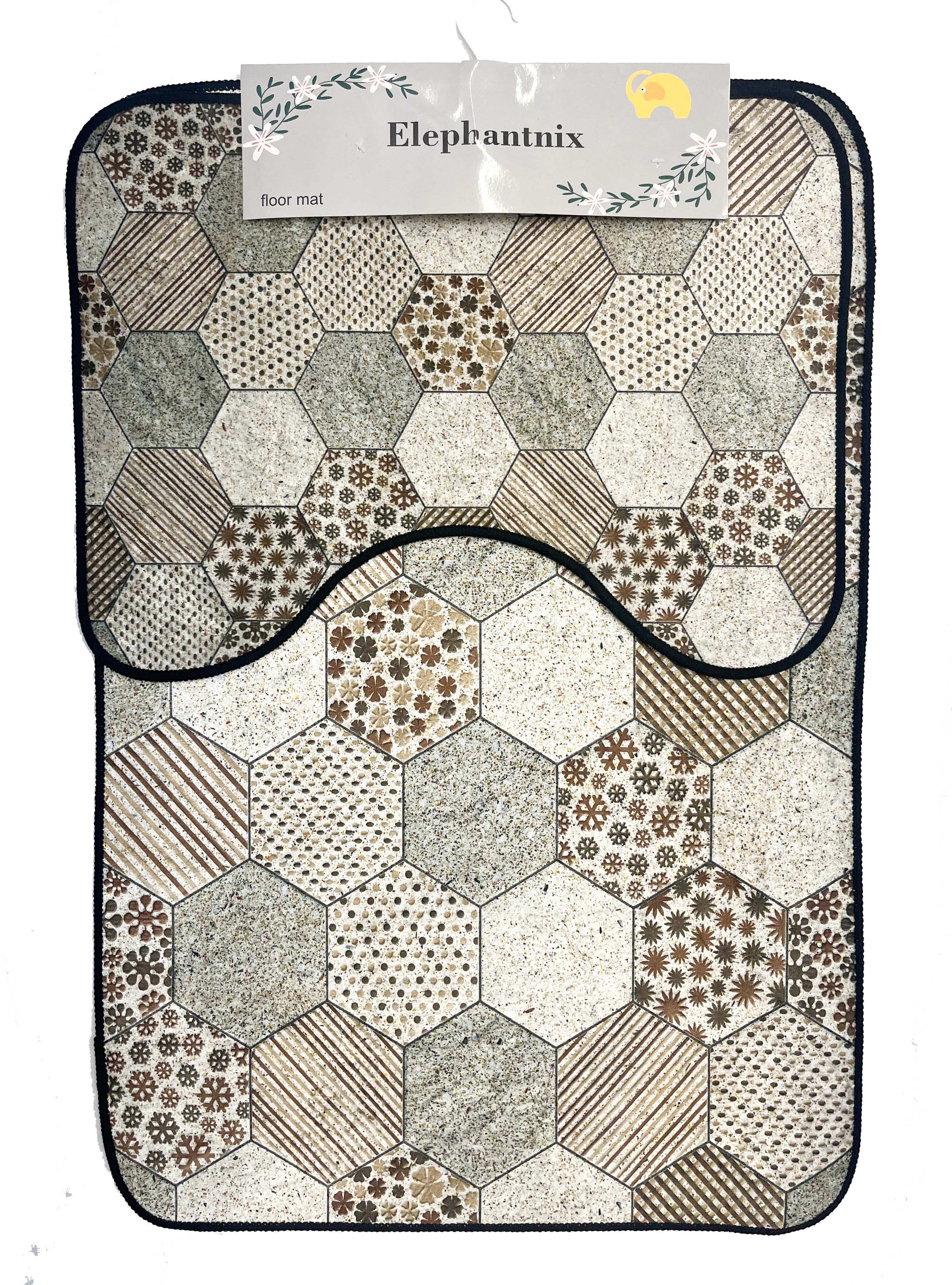 Bathroom Mats 2pcs 50cmx80cm