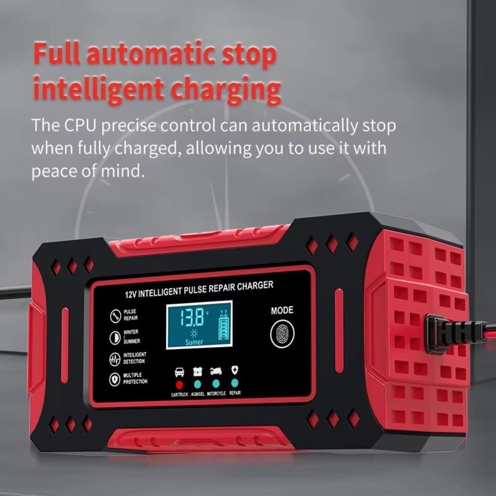 12V Intelligent Battery Charger 6a