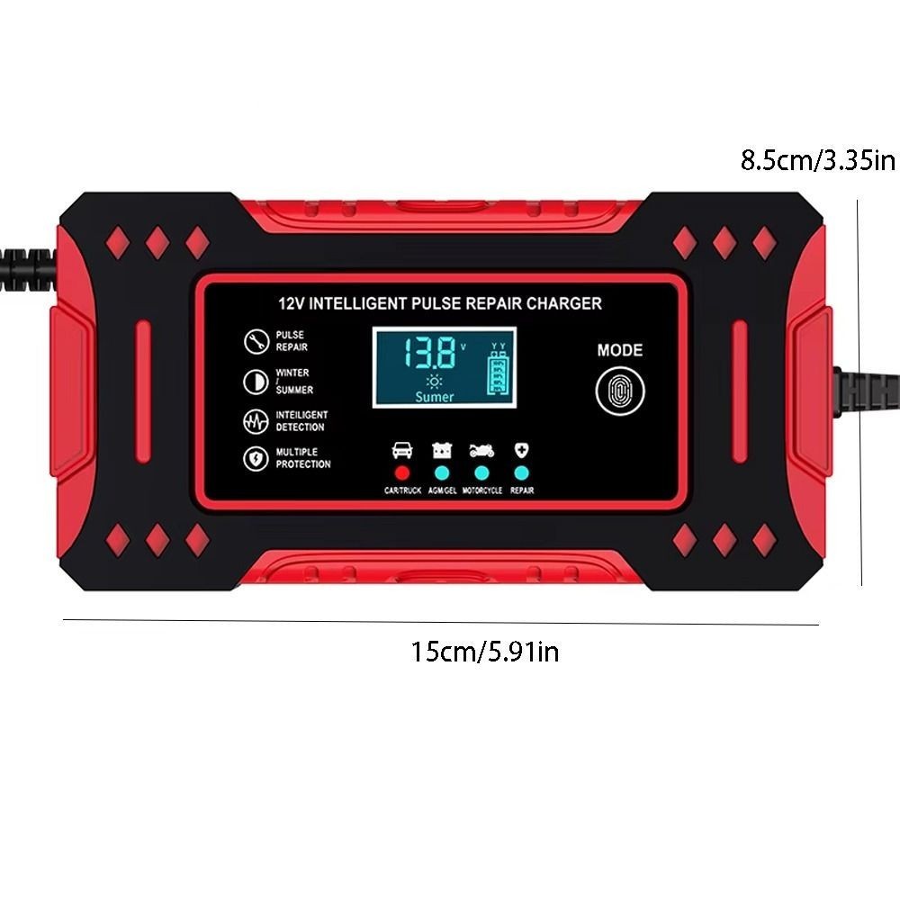 12V Intelligent Battery Charger 6a